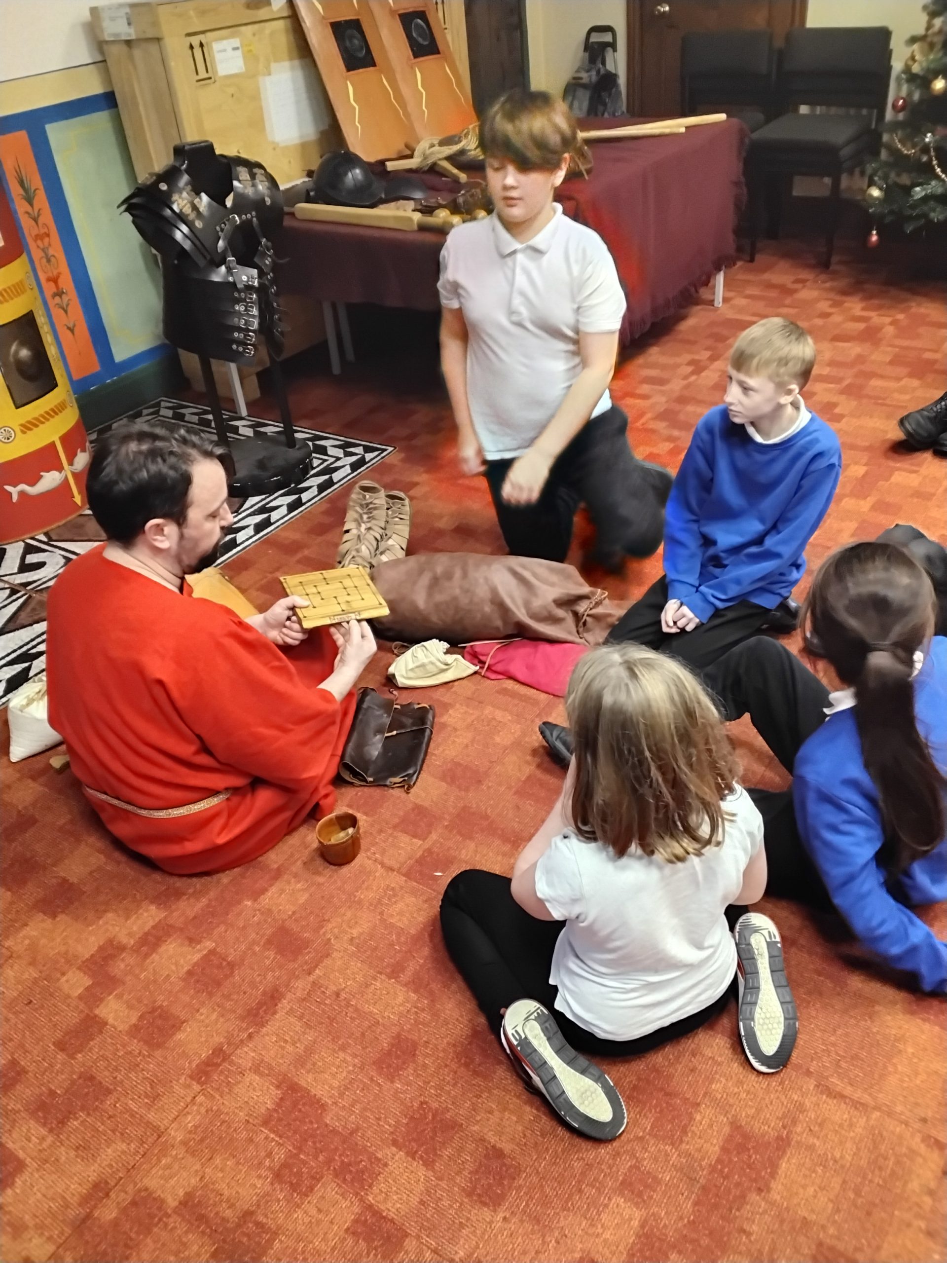 Bleasdale class Roman Trip to Lancaster City Museum 09/12/2024